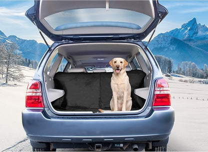 Furhaven Universal Water-Resistant Polycanvas Hammock-Style Backseat & Cargo Area Protector