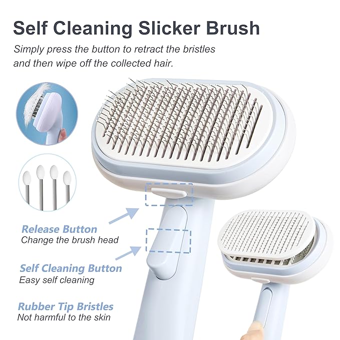 5 IN 1 Pet Grooming Brush Kit