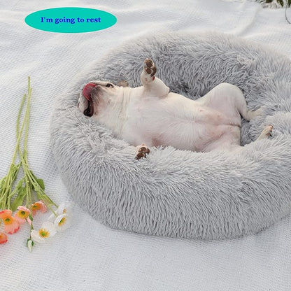 nononfish Dog Beds for Medium Dogs Washable，28 inches 45 lbs