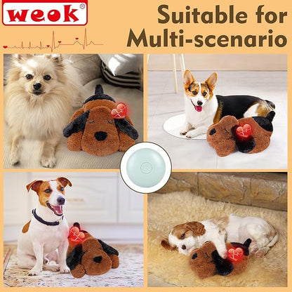 Heartbeat Puppy for Dogs- Heartbeat Helps for Dog Anxiety Relief and Calming Aid