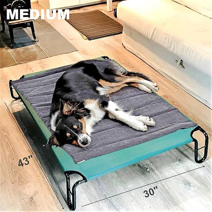 Elevated Dog Bed 43 x 30 x 8 inches