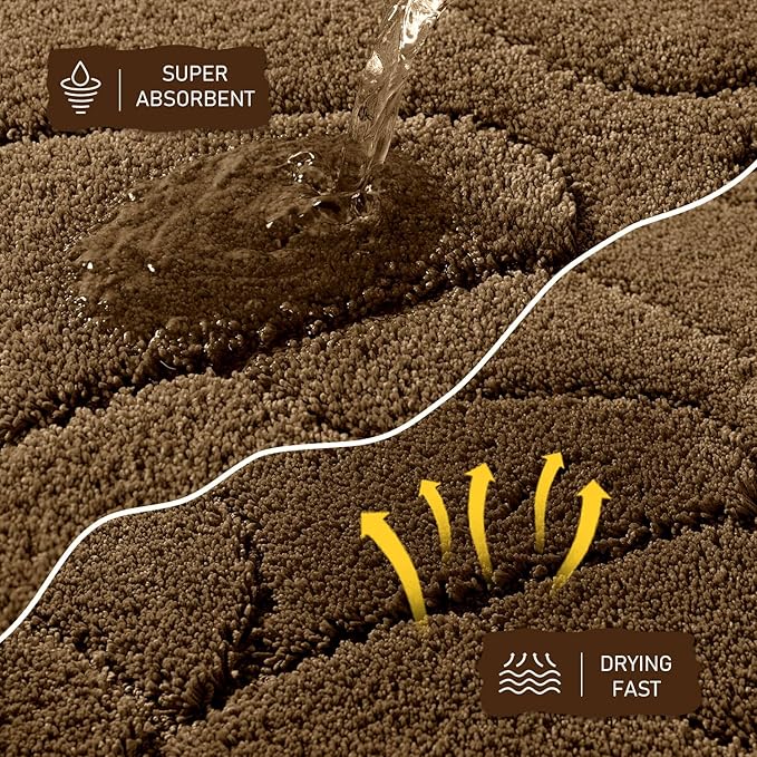 BSICPRO Dog Mat for Muddy Paws 32x20 Low