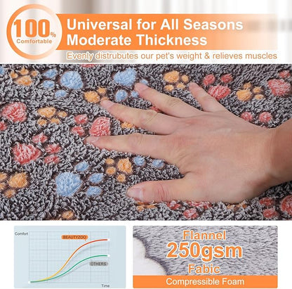 BEAUTYZOO Dog Crate Mat Pad 42" x 28"