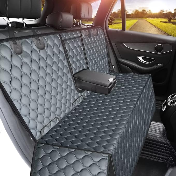 URPOWER Dog Car Seat Cover for Back Seat