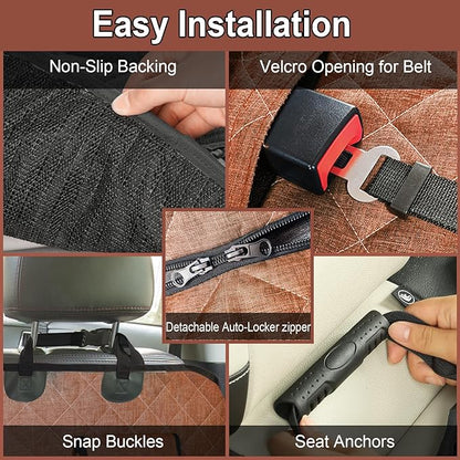 Car Dog Cover Back Seat