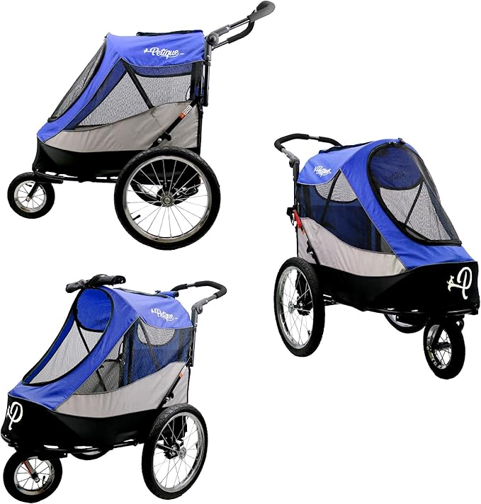 Petique Trailblazer Pet Jogger/Stroller 77LBS -