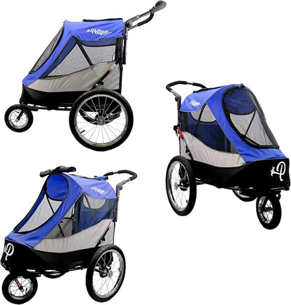 Petique Trailblazer Pet Jogger/Stroller 77LBS -