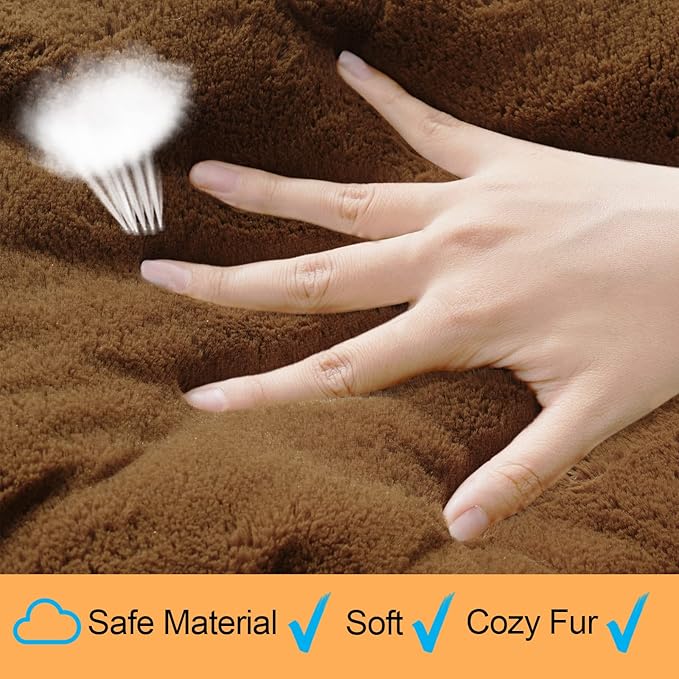 Dog Beds Crate Pad for Extra Small Dogs Fit Metal Dog Crates 22inch