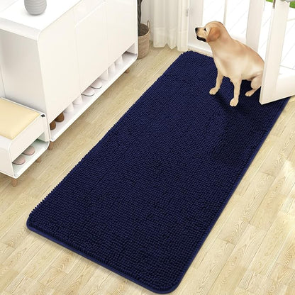 OLANLY Dog Door Mat for Muddy Paws 47x24