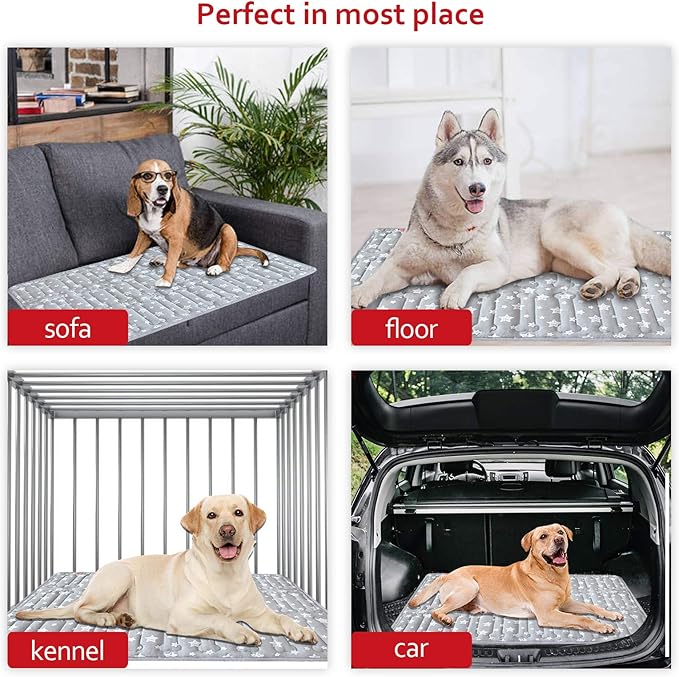 Dog Crate Bed Mat (36" X 23")