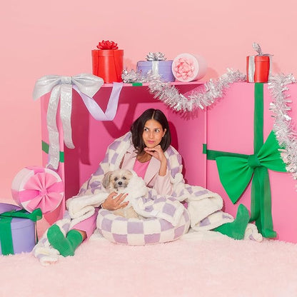 Lesure Waterproof Dog Blanket for Medium Dogs 3D Textured