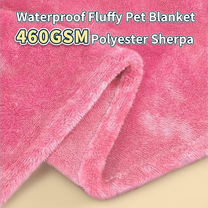 MACEVIA Waterproof Dog Blanket (40x60 Inch,