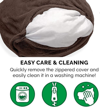 Furhaven Soft & Cozy Dog Bed for Large/Medium Dogs 55 lbs
