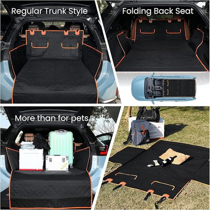 NESTROAD SUV Cargo Liner for Dogs Size,80"×88",Black