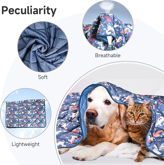 wegreeco Premium Cooling Blanket for Dogs and Cats