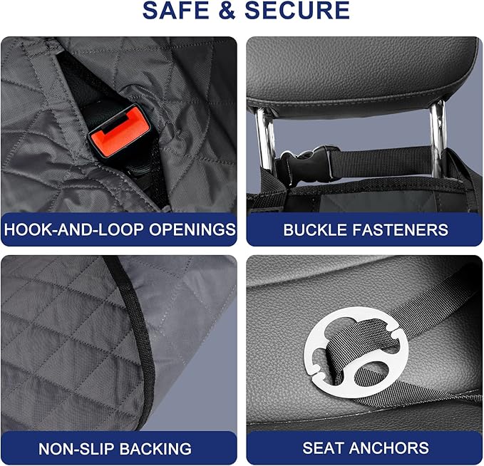 Dog Car Seat Cover 600D Heavy