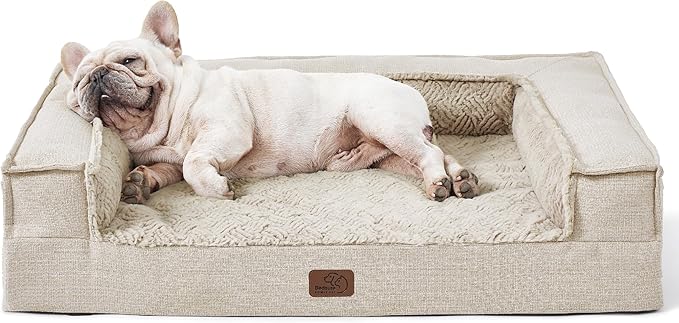 Bedsure Orthopedic Dog Bed for Medium Dogs