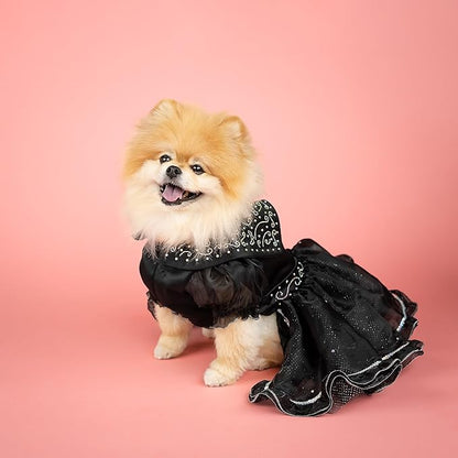Doggy Parton Shimmering Evening Dress