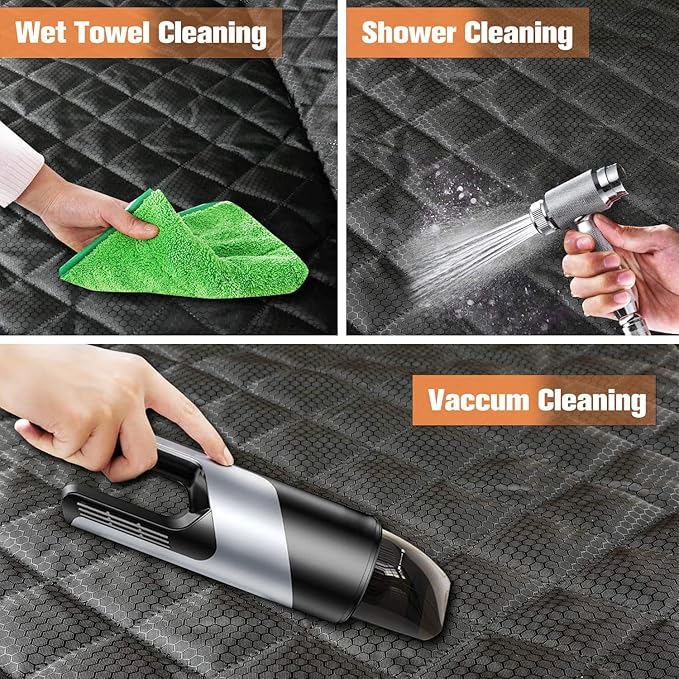 PETICON Waterproof Front Seat Car Cover 2 Pack