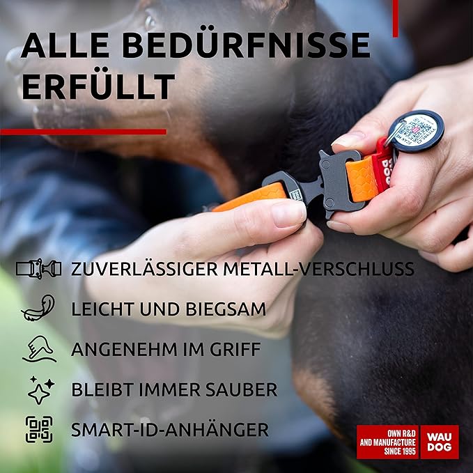 WAUDOG Waterproof Dog Collar