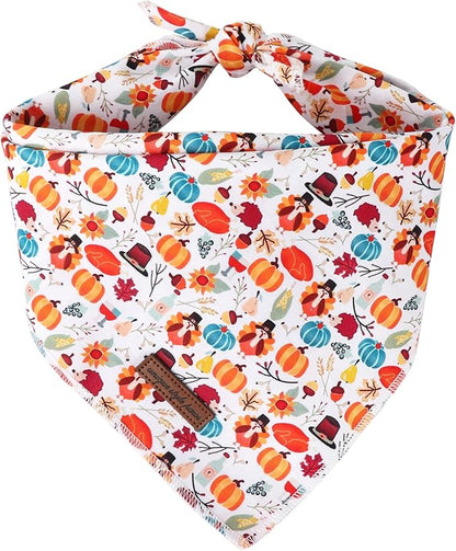 Unique Style Paws Cotton Dog Collar with Bow