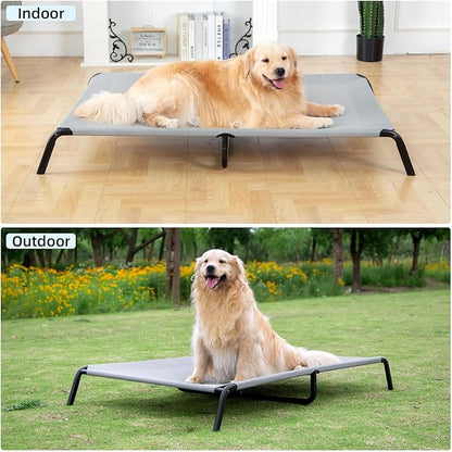 pettycare XL Elevated Raised Outdoor Dog Bed 55''