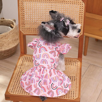 CuteBone Dog Dress Princess Puppy Birthday Dresses FX11M