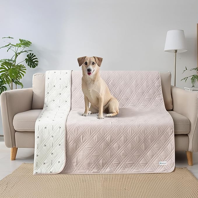 PetAmi Waterproof Couch Cover for Dogs 102x82 Beige