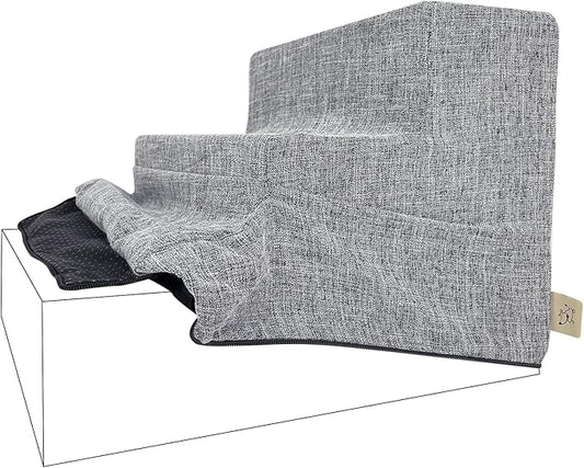 Best Pet Supplies Foam Pet Steps Cover for Small Dogs and Cats 3-Step (Cover