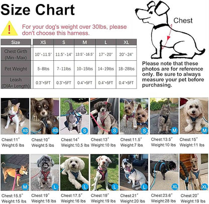 Dog Harness Step-in Breathable Puppy Cat Dog Vest