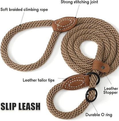 Mile High Life Slip Leads for Dogs 6 Feet