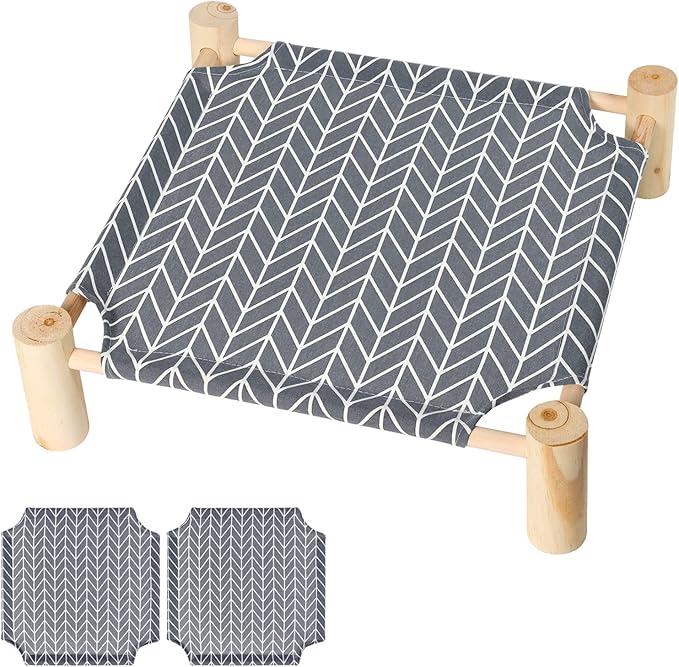 Patas Lague Cat and Dog Hammock Bed Small Dog Bed (2 Covers)