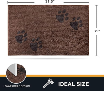 PURRUGS Dirt Trapper Door Mat 20" x 31.5"