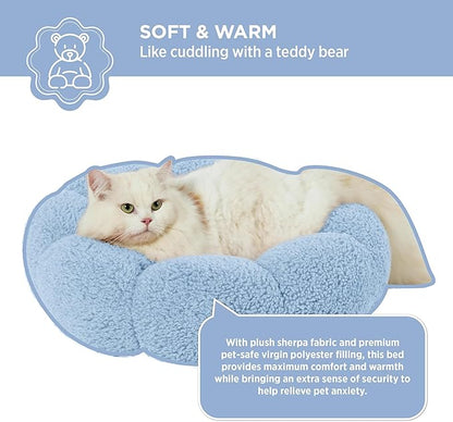 Lesure Calming Cat Beds for Indoor Cats 15 lbs, 20"
