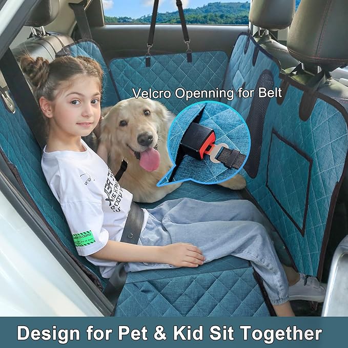 Dog Car Seat Cover-Back Seat Dog Cover