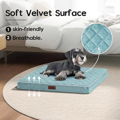 Orthopedic Dog Beds for Large Dogs with Removable Washable Cover 36 inch,