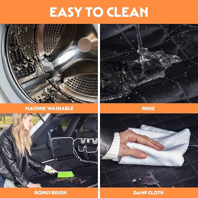 Dog Seat Cover 60/40 Split 4 in 1 Front