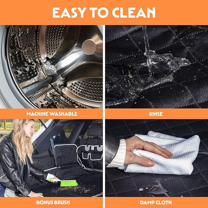 Dog Seat Cover 60/40 Split 4 in 1 Front