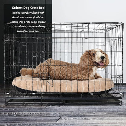 Dog Beds Large Sized Dog Washable fit Metal Dog Crates or Kennel 42x28 with 70 lbs 42 inch