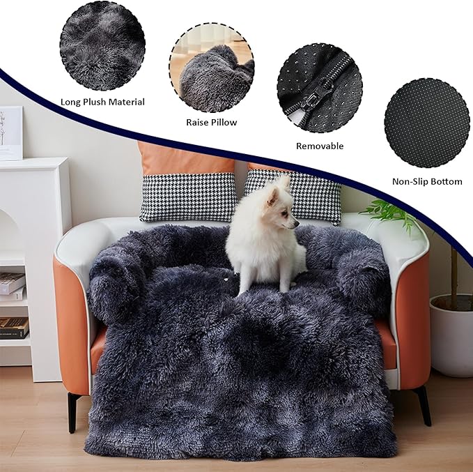 Dog Bed Mat for Couch 43x41x7 Inch
