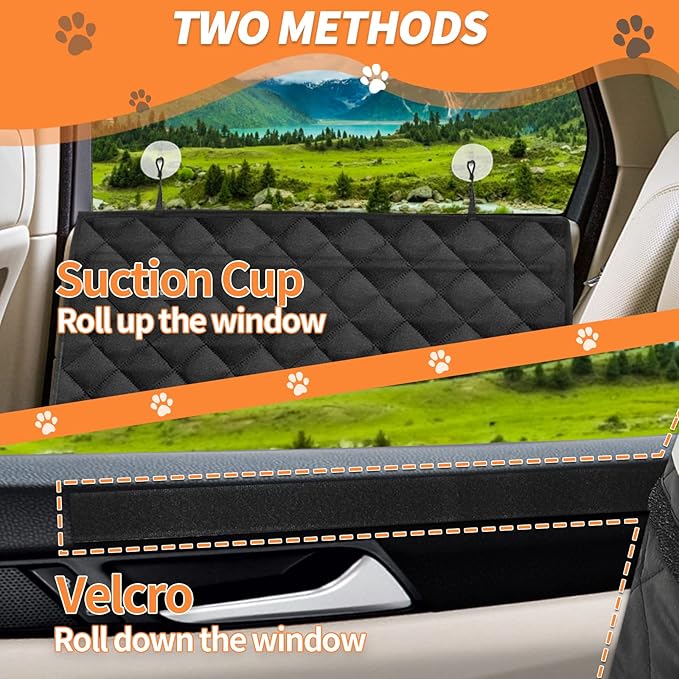 Car Door Protector from Dog Scratching 2PCS Waterproof