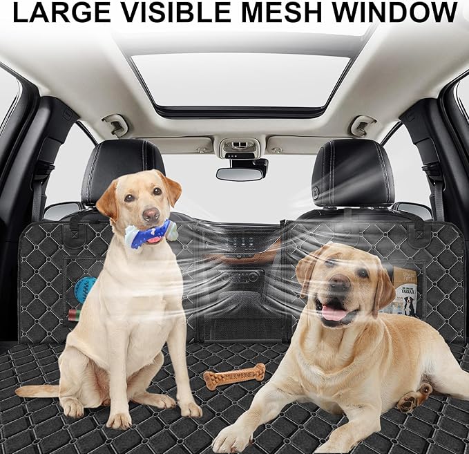 Upgrade Back Seat Extender for Dogs 400lbs, Anti-Scratch