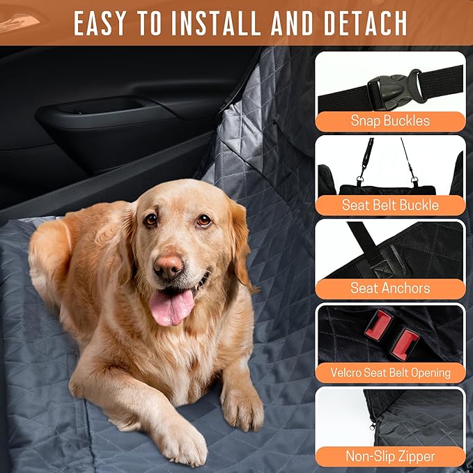 TOMYT Dog Hammock for Car