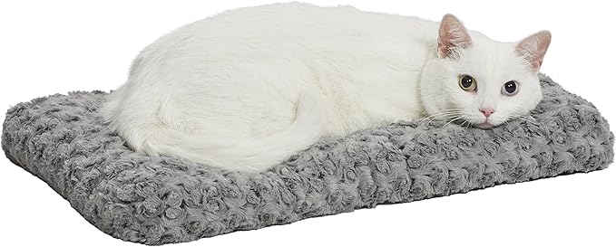 MidWest Homes for Pets Deluxe Dog Beds 1-Year Warranty,Gray