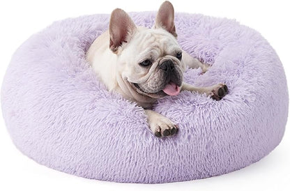 Bedsure Calming Dog Bed for Small Dogs 23 inches 25 lbs
