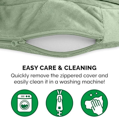 Furhaven 26" Round Cooling Gel Dog Bed for Medium/Small Dogs w/ Removable Washable Cover 30 lbs 26-inch