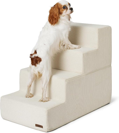 Lesure Dog Stairs for High Beds 4-Steps Dog