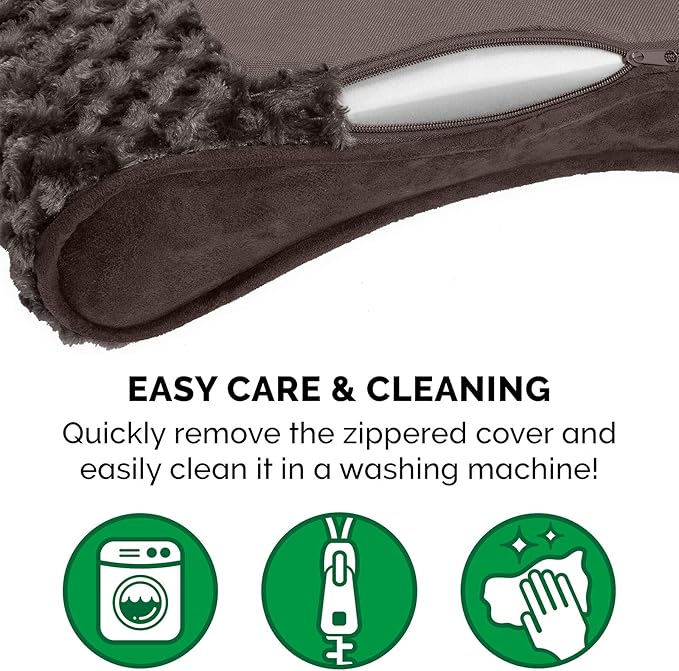 Furhaven Orthopedic Dog Bed for Medium/Small Dogs w/ Removable Washable Cover 23 lbs