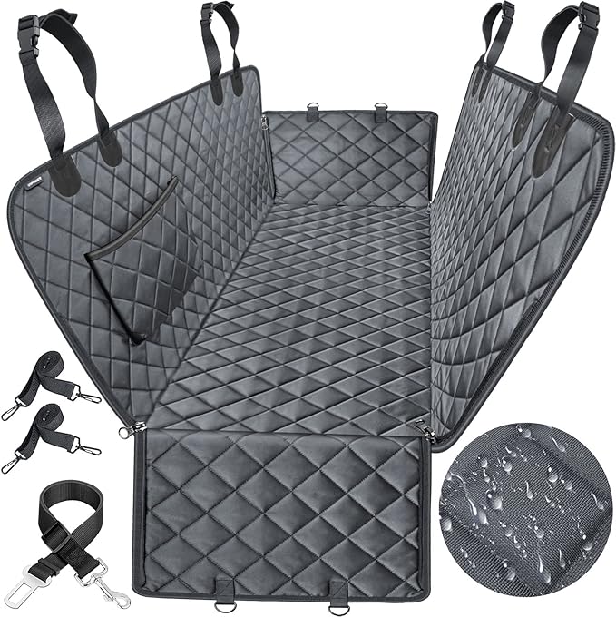 URPOWER Dog Seat Cover 100% Waterproof 600D Heavy
