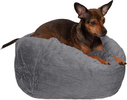 Furhaven Soft & Cozy Dog Bed for Small Dogs 20 lbs